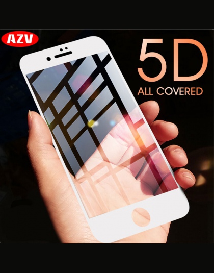 AZV szkło ochronne dla iPhone 6 7 6 S 8 Plus X hartowane ochraniacz ekranu szkło ochronne dla iPhone 8 7 6 6 s Plus