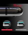 9D pełne pokrycie szkło ochronne dla iphone X XR XS max szkło dla iphone 8 7 Plus 6 6 S Plus 5 5S SE osłona ekranu w pełni Flim