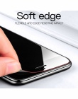 Nowy 9D zakrzywione Sof pełne etui do Edge szkło hartowane dla iPhone Xr Xs Max ochraniacz ekranu dla iPhone 8 7 6 6 s Plus foli
