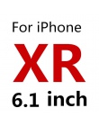 Pełna pokrywa szkło hartowane na iPhone XS Max XR X przeciwwybuchowa folia ochronna na ekran dla iPhone 6 6 s 7 8 Plus 5 5S 5C S