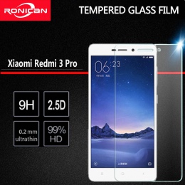 RONICAN Xiaomi Redmi 3 S szkło hartowane Redmi 3 Pro Screen Protector wybuchu Film Xiaomi Xiaomi Redmi 3 s 3 s 3x 4A szkło 5.0 c