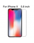 10 Pcs szkło hartowane dla iPhone X XS MAX XR 4 4S 5 5S SE 5c folia ochronna na ekran iPhone 6 6 s 7 8 Plus X szkło ochronne