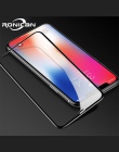 Pełna pokrywa szklana na iPhone XS MAX ochraniacz ekranu szkło hartowane dla iPhone XR X 3D zakrzywiona krawędź szkło ochronne e