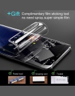 3D pełna pokrywa miękkie hydrożelowe Film do Samsung Galaxy S10 S8 S9 A8 Plus S7 krawędzi uwaga 9 8 A9 s10 Plus Lite 5G folia oc