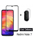 2-in-1 kamera szkło redmi note 7 ochraniacz ekranu ze szkła hartowanego Xiaomi redmi note 7 szkło Film redmi note 7 ochraniacz e