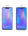 Folia ze szkła hartowanego dla Huawei Mate 20 10 P20 P30 Lite Nova 3 3i P inteligentny Mate 20 P20 z biały krawędź eliminacja zm