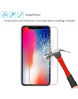 Jasne przód + tył 2 sztuk ochronne szkło hartowane dla iPhone XS Max XR XS X 7 8 6 6 s Plus 5S SE 5 ekran Protector tylna folia 