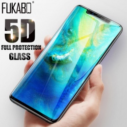 5D pełna pokrywa szkło hartowane dla Huawei P20 P30 Lite Mate 20 Pro P Smate 2019 folia ochronna na ekran do mate 10 Honor 10 Li