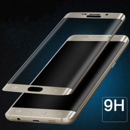 6D pełna pokrywa szkło hartowane dla Samsung Galaxy S6 S7 krawędzi S8 S9 plus kolorowe pokrycie ochraniacz ekranu ze szkła harto