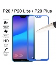 Pełna pokrywa szkło ochronne dla Huawei P20 Lite Pro futerał ochronny Film dla Huawei P20 Pro P 20 P30 Lite szkło hartowane