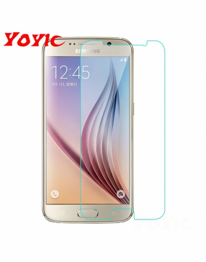 YOYIC etui na szkło ochronne do Samsung Galaxy S7 S6 S5 S4 S3 szkło hartowane dla Samsung Note 3 4 5 szkło ochraniacz ekranu