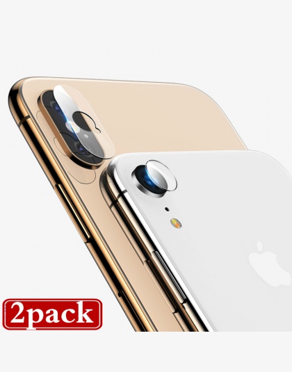 Dla iPhone X XS MAX 8 7 Plus 6 6 S PLUS szkło hartowane z tyłu obiektywu osłona obiektywu ekran protector dla iPhone XR X iPhone