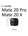 Z powrotem do aparatu folia ochronna na ekran do HuaWei Mate 20 X P30 P20 Pro Honor widok 10 8X Lite P smart 2019 Plus szkło har