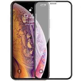 Pełna pokrywa szkło hartowane dla iPhone XS XR ochraniacz ekranu iPhone XS Max szkło na iPhone 6 6 s 7 8 Plus X 5 5S szkło ochro