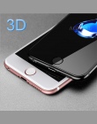 3D zakrzywione z włókna węglowego miękka krawędź szkło hartowane na iPhone 6 6 s 7 8 Plus folia ochronna na ekran do iPhone 7 X 