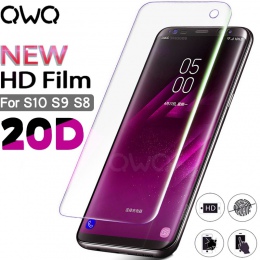 20D hydrożel Film do Samsung Galaxy S10 S8 S9 Plus A50 uwaga 9 8 ochronne na ekran do SAMSUNG S10E A7 2018 A30 S7 krawędzi miękk