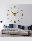 2019 nowy zegar ścienny kwarcowy zegarek reloj de pared nowoczesny design duże dekoracyjne zegary ścienne europa akrylowe naklej