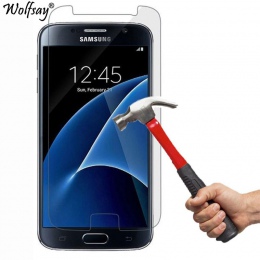 2 sztuk dla szkła hartowanego, Samsung Galaxy S7 ochraniacz ekranu Ultra cienka folia ochronna do Samsung Galaxy S7 szkło do Sam