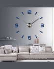 2019 nowy zegar ścienny kwarcowy zegarek reloj de pared nowoczesny design duże dekoracyjne zegary ścienne europa akrylowe naklej