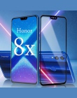 Dla HUAWEI Honor 8X, odporna na wstrząsy szkło hartowane do telefonu Huawei Honor 8X ekrany ochronne pełna ochrona Film dla Hono