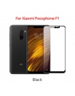 PZOZ Xiao mi Pocophone F1 szkło mi 2 2 S 5X A2 lite szkło czerwone mi nocie 5 6 7 k20 Pro 4X5 Plus 7A pełna obudowa z hartowaneg