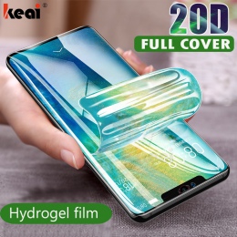 20D ochraniacz ekranu hydrożel Film dla Huawei P20 P10 Pro Mate 20 10 Lite folia ochronna do P Smart 2019 nova 3 3i nie szkło