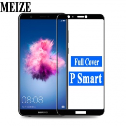 P Smart szkło hartowane dla Huawei P inteligentny Dual SIM PSmart 9 H pełna pokrywa ochronna folia ochronna na ekran P inteligen