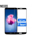 P Smart szkło hartowane dla Huawei P inteligentny Dual SIM PSmart 9 H pełna pokrywa ochronna folia ochronna na ekran P inteligen