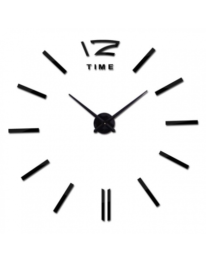 Sprzedaż zegar ścienny zegarek zegary 3d diy akrylowe naklejki na lusterka salon kwarcowy igły europa horloge darmowa wysyłka