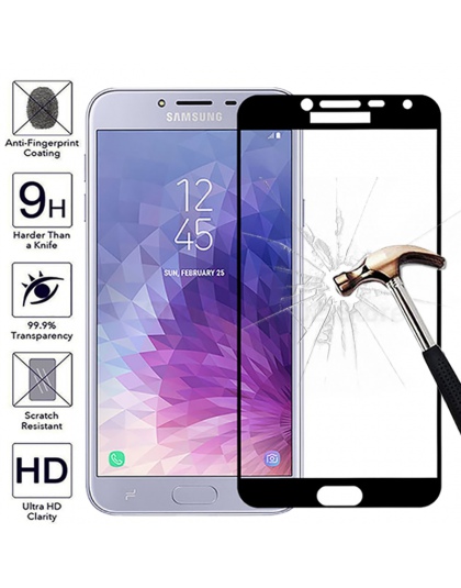 3D pełna pokrywa szkło ochronne na J4 2018 szkło hartowane dla Samsung J4 J6 2018 A6 Plus 2018 J5 J3 2016 ochraniacz ekranu A6 2