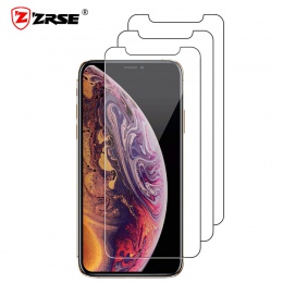 ZRSE [3 Pack] ochraniacz ekranu ze szkła hartowanego 2.5D 0.26 MM szkło ochronne dla iPhone X iPhone XS iPhone XS max XR akcesor