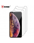 ZRSE [3 Pack] ochraniacz ekranu ze szkła hartowanego 2.5D 0.26 MM szkło ochronne dla iPhone X iPhone XS iPhone XS max XR akcesor