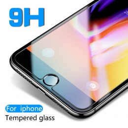 Szkło ochronne na iphone 7 6 6 S 8 plus X XS Max XR ochraniacz ekranu 5S SE ochrony szkło hartowane dla iphone 7 8 Plus szkło