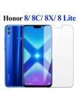 Honor 8x szkło na dla huawei honor 8x honer hono 8c 8 x folia ochronna na ekran Lite ochronna szkło hartowane film huavei x8 c8 