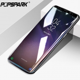 Pełna pokrywa folia ochronna na wyświetlacz z zakrzywionymi krawędziami miękka folia PET do Samsung Galaxy Note8 S8 S9 Plus S6 i