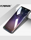 Pełna pokrywa folia ochronna na wyświetlacz z zakrzywionymi krawędziami miękka folia PET do Samsung Galaxy Note8 S8 S9 Plus S6 i