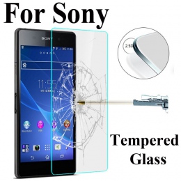 Ochraniacz ekranu HD hartowane dla Sony Xperia Z1 Z2 Z3 Z5 kompaktowy M2 M4 M5 C3 C4 folia ochronna Premium szkło hartowane