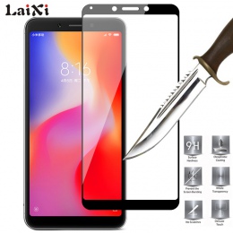 Laixi pełna ochrona szkło hartowane dla Xiaomi Redmi 6 uwaga 7 5 ekranu 9 H szkło ochronne dla Xiaomi Redmi 6A 6 Flim