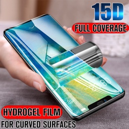 15D hydrożelowe folia ochronna dla Huawei P10 P20 Lite Pro P Smart 2019 ochraniacz ekranu dla Huawei Mate 20 10 lite Pro nie szk