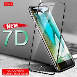 7D pełna pokrywa zakrzywione szkło hartowane na iphone 7 6 6 S 8 Plus X XS ekran Protector ochronny dla iphone 6 6 S 7 do 8 szkl