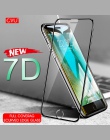 7D pełna pokrywa zakrzywione szkło hartowane na iphone 7 6 6 S 8 Plus X XS ekran Protector ochronny dla iphone 6 6 S 7 do 8 szkl