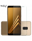 2 sztuk dla szkła hartowanego, Samsung Galaxy A8 2018 ekran Protector Anti-Explosion cienki Film do Samsung Galaxy A8 2018 szkło