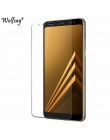 2 sztuk dla szkła hartowanego, Samsung Galaxy A8 2018 ekran Protector Anti-Explosion cienki Film do Samsung Galaxy A8 2018 szkło