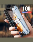 10D szkło ochronne na dla iPhone X XS Max XR hartowane folia ochronna na ekran pełna pokrywa szklana na XR XS Max pełne szkła