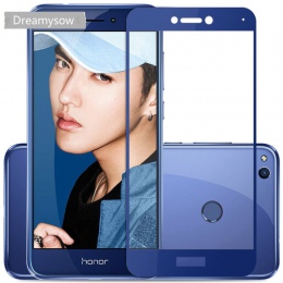 Dreamysow dla Huawei P inteligentny szkło hartowane do telefonu Huawei Honor 8 Lite Nova 2i 3i 7X pełna pokrywa kolorowy ekran f