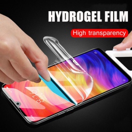 Pełny ekran ochronny hydrożel Film na dla Xiao mi mi 8 Pro 8 Lite SE folia ochronna do Xiao mi czerwony mi 5A uwaga 5 6 7 Pro Fi