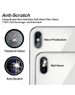 Z powrotem do aparatu Film dla iphone X XS Max XR ochraniacz ekranu ze szkła hartowanego szkło ochronne na iphone 7 6 8 Plus X s