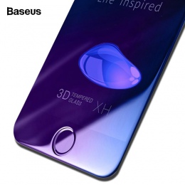 Baseus 0.23 MM Screen Protector szkło hartowane dla iPhone 8 7 6 6 s s Plus 8 plus 7 plus miękkie 3D zakrzywione pokrywa folia o