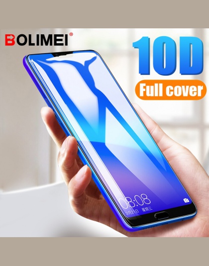 10D pełna pokrywa szkło hartowane na Huawei Honor 10 9 8 folia ochronna na ekran Lite dla Huawei Mate 20 Lite Pro X folia ochron