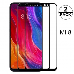 2-Pack wcześniej mi um ochraniacz ekranu ze szkła hartowanego Xiao mi mi 8 Lite mi 8 mi 8 pełna pokrywa szkło ochronne Film Xiao